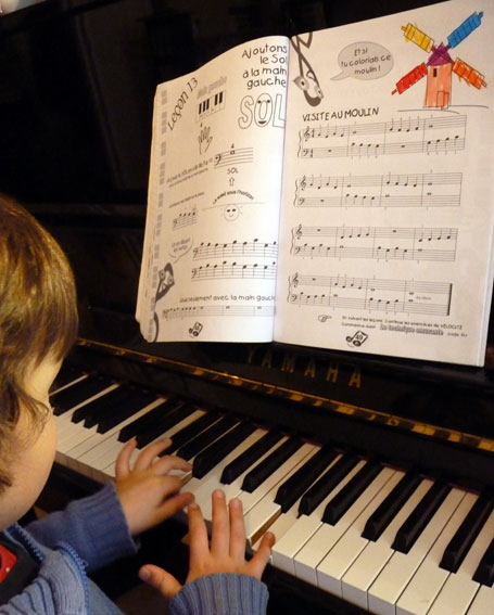 Apprendre le piano avec Ma toute petite méthode de piano